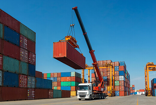 Dịch vụ khai thác hàng container